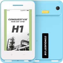 智能定位工牌，CONQUEST征服H1北斗人員定位工卡。